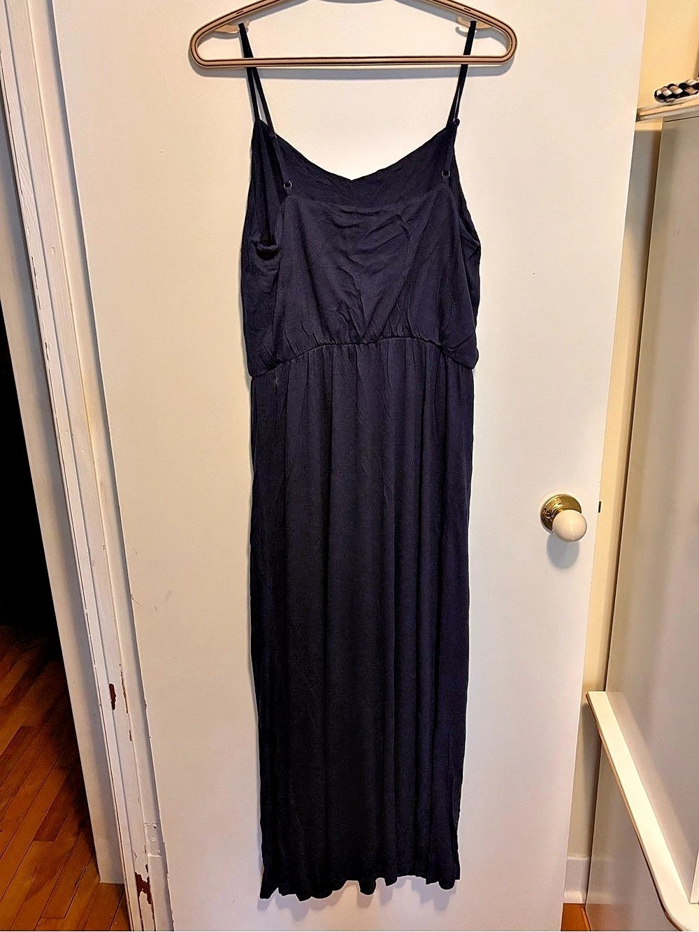Gap Cami Maxi Dress Navy Maxi Dress Size Large